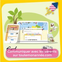 Outil en ligne : Communiquer avec les parents sur toutemonannée.com