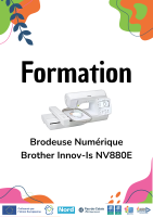 Livret d'utilisation - Brodeuse Numérique
